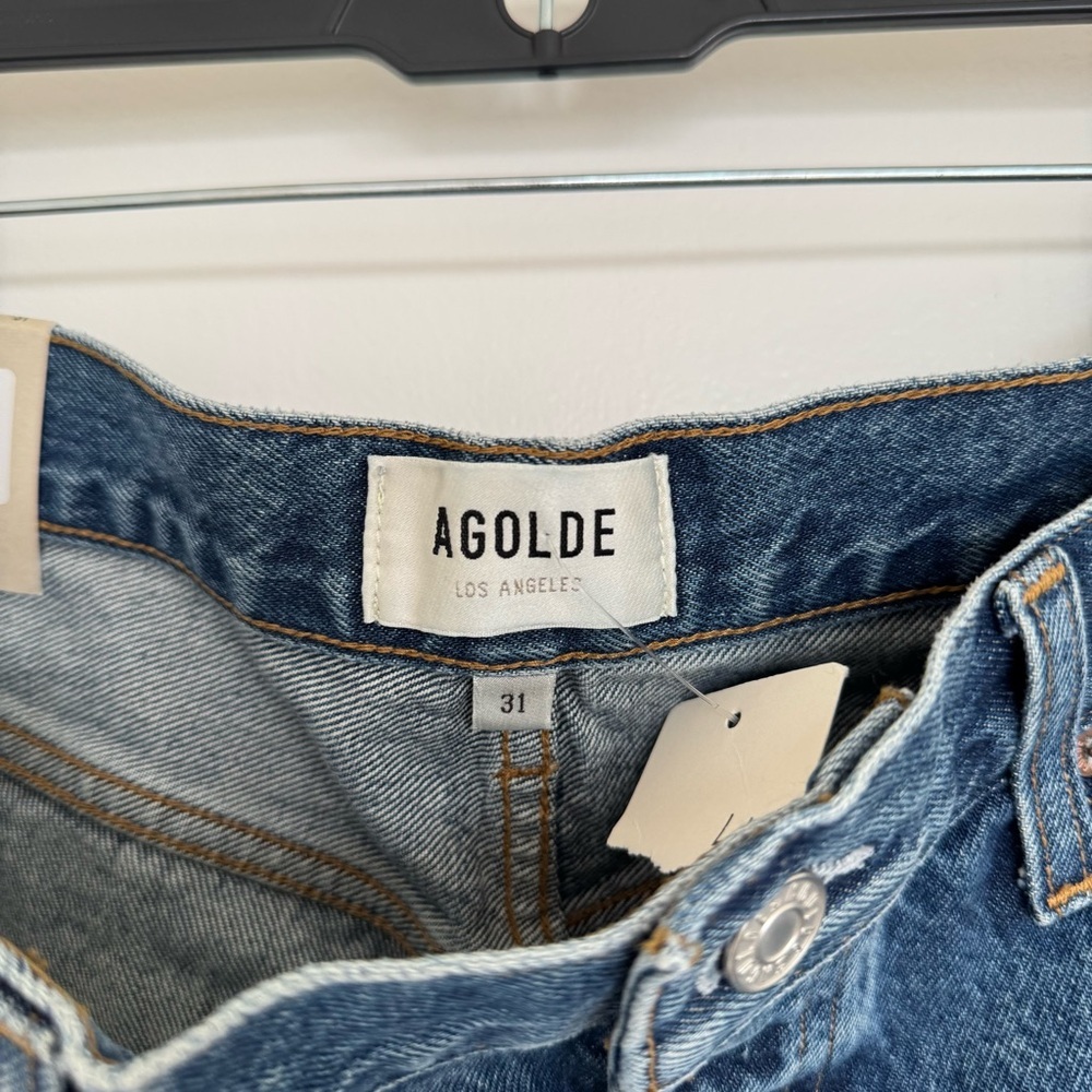 NWT AGOLDE Parker Long Vintage
Cut Off Loose Fit Shorts Size 31 - Picture 10 of 15